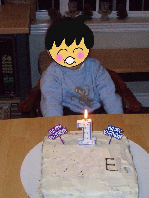 ハンドメイド バースデイケーキ