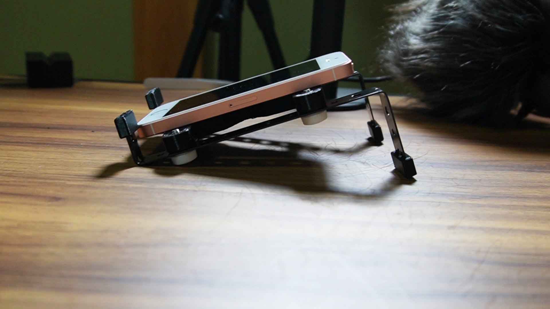 自作スマホスタンド